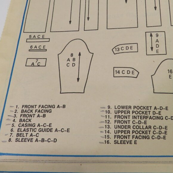 McCall's 3903 sewing pattern size 16-18 dress (fitted) double breasted button - Picture 5 of 9